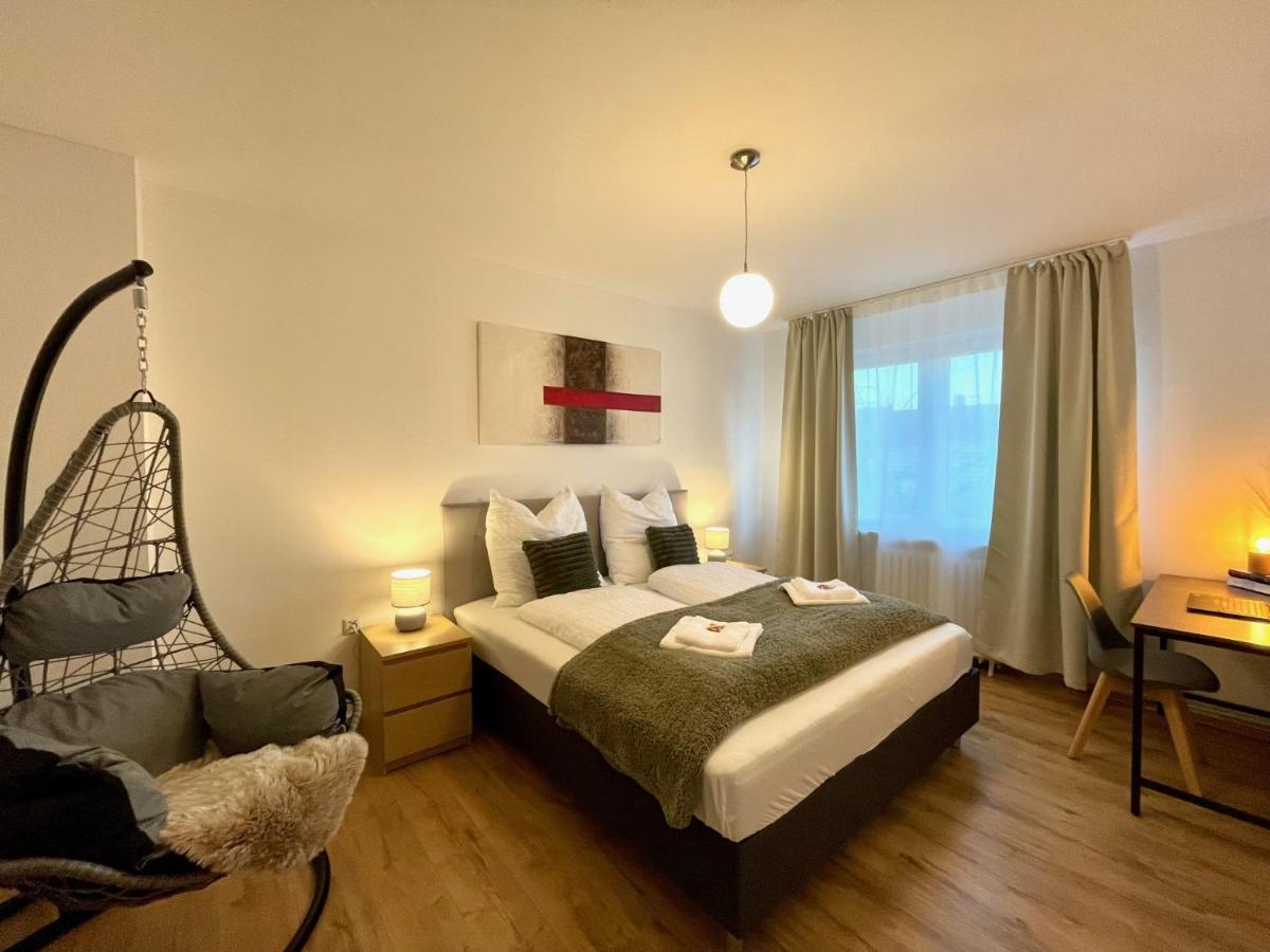 Downtown Apartment By Ninja Spaces - Kingsize-Bett, Kueche, Netflix, Terrasse Вупперталь Экстерьер фото